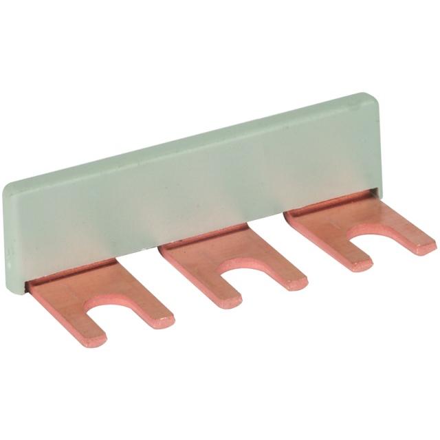 Szyna grzebieniowa 1-fazowa 3-biegunowa, Cu 16 mm2, 3 moduły TE