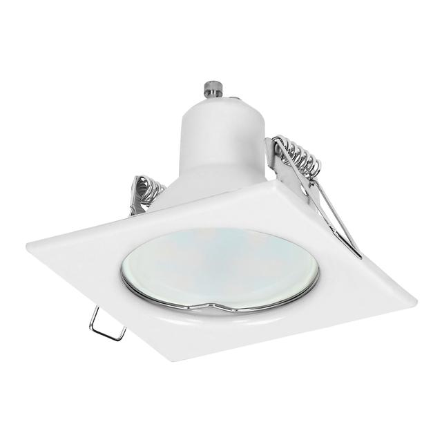 SUTRI SC ramka dekoracyjna oprawy punktowej MR16/GU10 max 50W kwadrat stały biały AD-OD-6177/W ORNO