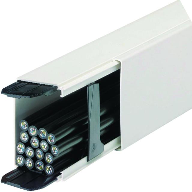 tehalit.LFF Kanał z łącznikami, 60x90mm, biały LFF6009009016 HAGER