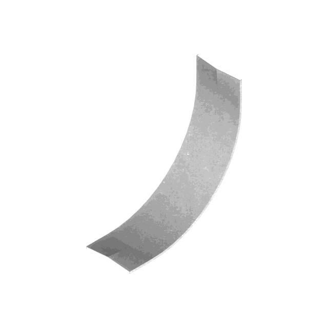 PLPDWP100 Pokrywa łuku pionowego wewnętrznego 1,5 mm