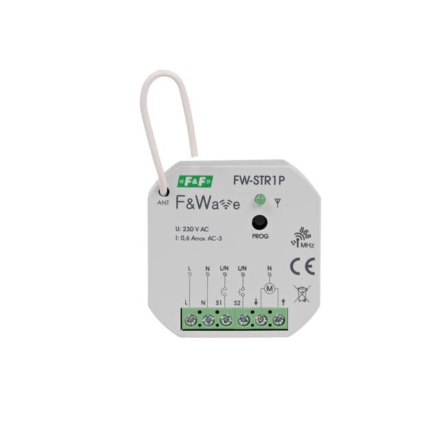 Radiowy sterownik rolet 230V- montaż PDT 85-265V AC/DC FW-STR1P F&F