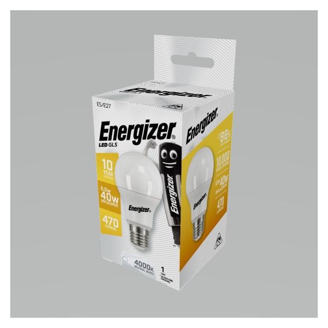 ENERGIZER ŻARÓWKA LED BULB E27 470LM 40W neutralna barwa 220-240V