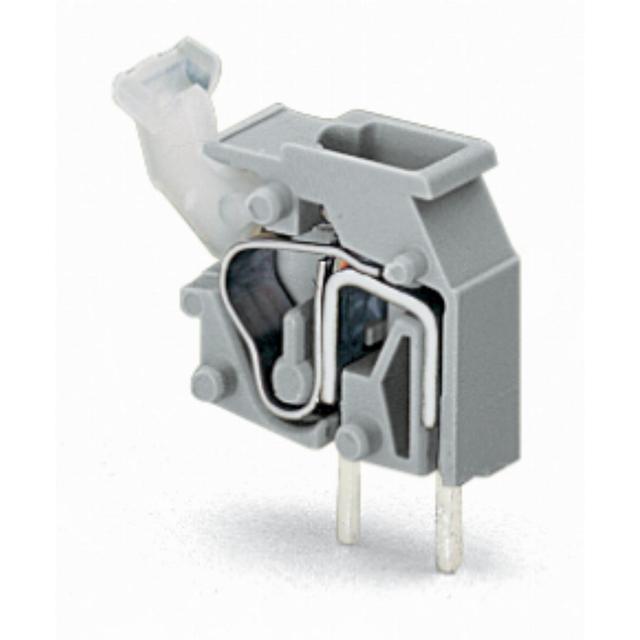 złączka do płytek drukowanych czerwona raster 5/5,08 mm