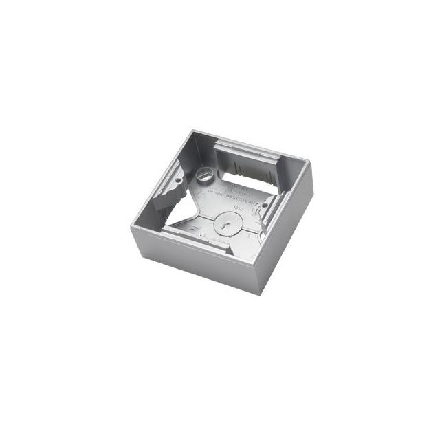 AS Puszka instalacyjna pojedyncza - kolor srebro