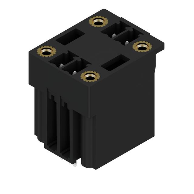 SCD-THR 3.81/04/180F 3.2SN BK BX Wtyki PCB (złącza płyty), 3.81 mm, Liczba biegunów: 4, kąt odejścia: 180° /50szt./ 1031460000 WEIDMÜLLER