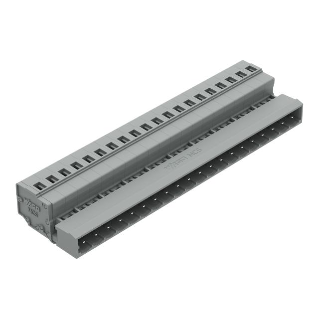 MCS-MIDI Classic wtyk 20-bieg. szary raster 5 mm /10szt./ WAGO