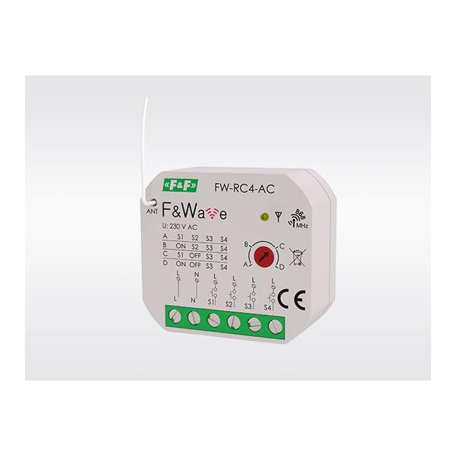 Podtynkowy nadajnik radiowy 230V FW-RC4AC F&F