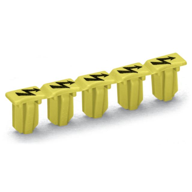 zaślepka ze znakiem ostrzegawczym