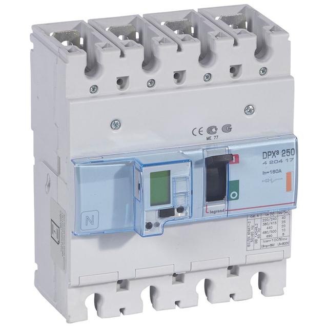 Wyłącznik DPX 3250 El+P 4P 160A 25Ka 420417 LEGRAND