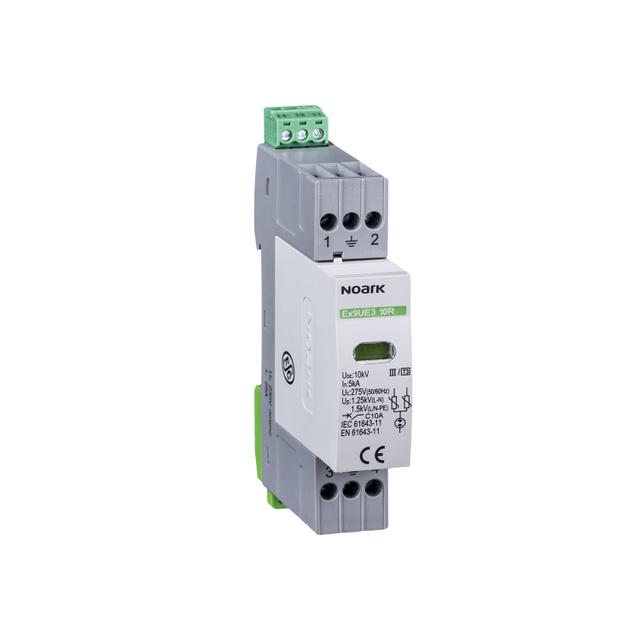 Ex9UE3 10R 275 Ogranicznik przepięć typ T3 275V AC 10kA wymienna wkładka 1P+N styk pomocniczy