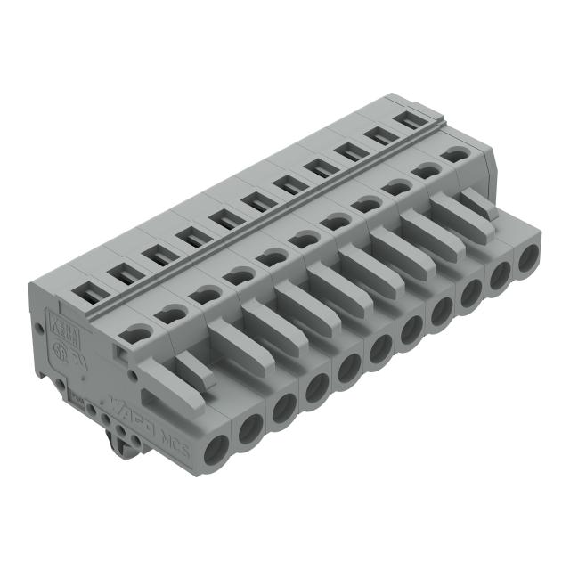 Gniazdo MCS‑MIDI Classic 11‑biegunowe szare raster 5mm 231‑111/008‑000 /25szt./ WAGO