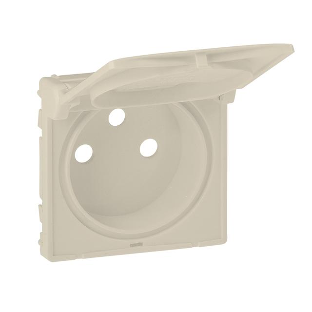 Valena Life Plakietka Gniazda 2 P+Z IP21 Kremowa 754861 LEGRAND