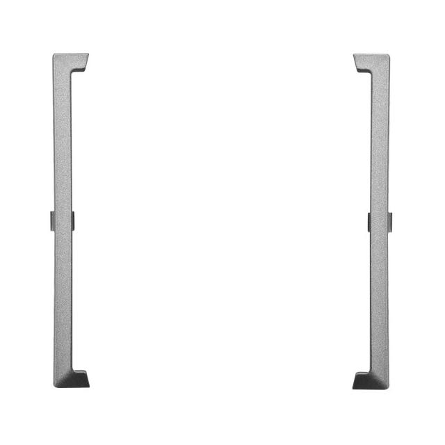 ARIA Ramka ozdobna do gniazd podwójnych monoblokowych - kolor szary mat