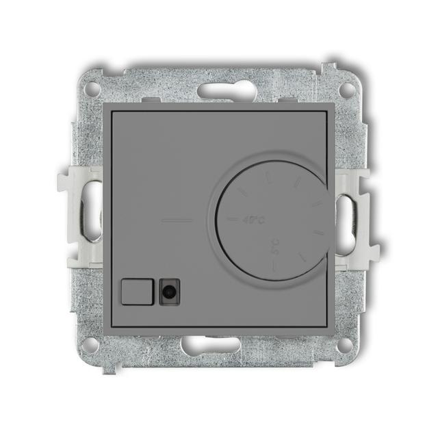 MINI Mechanizm elektronicznego regulatora temperatury z czujnikiem powietrznym szary mat