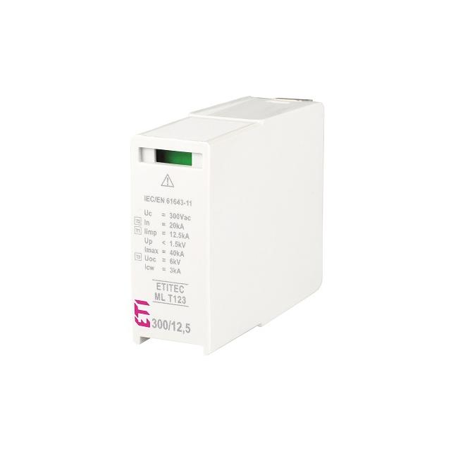 Moduł wymienny ogranicznika przepięć T1, T2, T3 (B, C, D) MOD.TEC ML T123 300/12,5 002440673 ETI