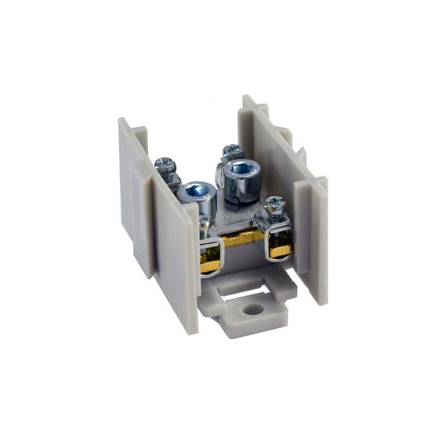 LZ1*25/6 ,  Odgałęźnik instalacyjny 1-segmentowy (zacisk: 1x25mm2 - 4x6mm2), szary