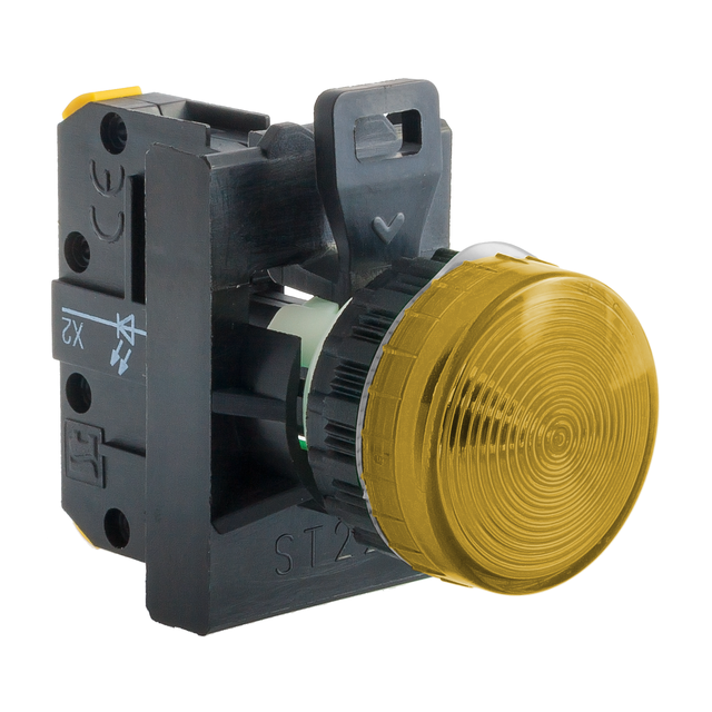 LAMPKA SYGN. ŻÓŁTA 110V ŻARÓWKA STANDARD