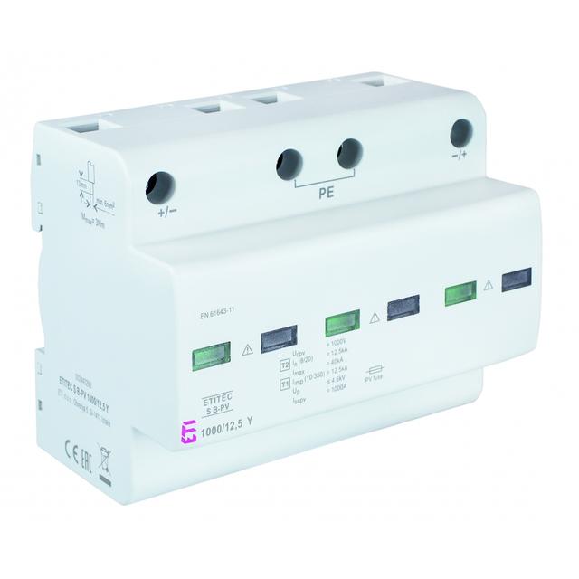ETITEC S B-PV 1000/12,5 Y - Ogranicznik przepięć do systemów PV