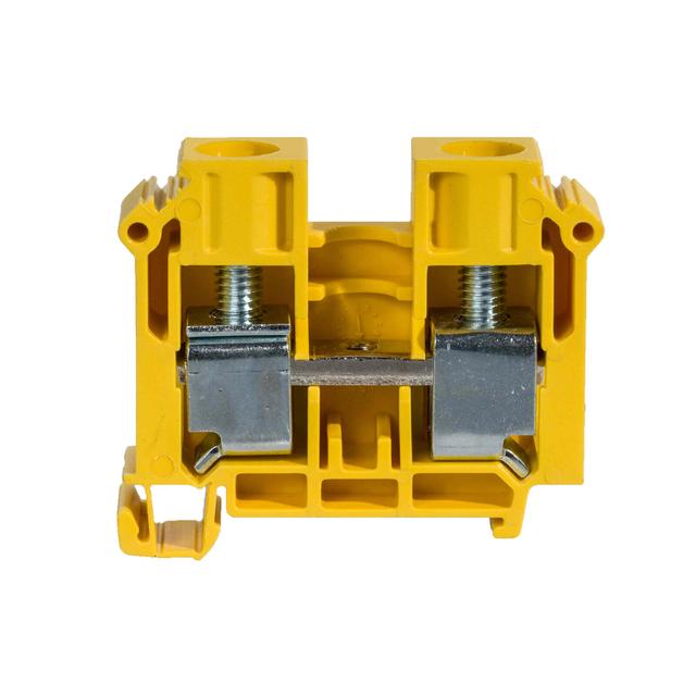 ZSG1-35.0z ,  Złączka szynowa gwintowa, 35,0 mm2, TS 32,35, 1 tor, żółty