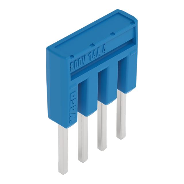 Kammbruecker, 4-fach, blau
