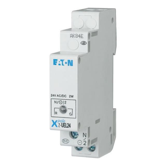 Z-UEL24 Lampka modułowa podwójna czerwona/zielona 12-24V AC/DC 284924 EATON