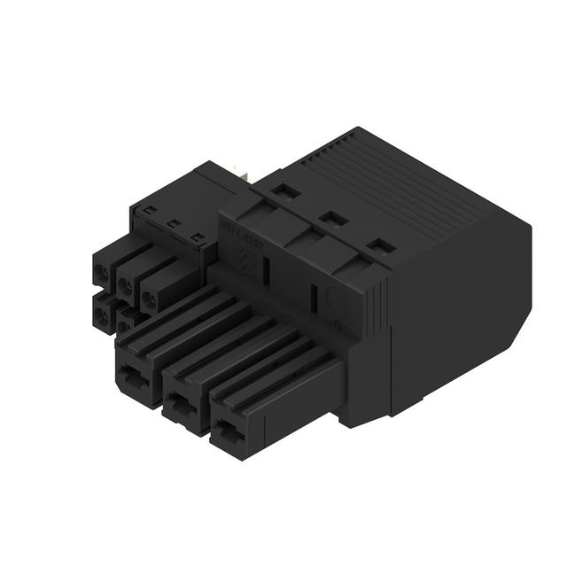 BVF 7.62HP/03/180 BCF/06R SN BK BX Złącze kablowe do płytek drukowanych /45szt./ WEIDMULLER