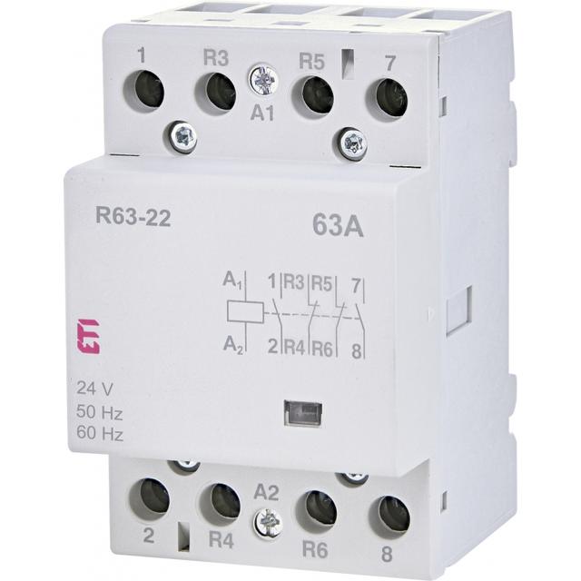 Stycznik modułowy 63A 2Z 2R 3M 4P R 63-22 24V 002463471 ETI