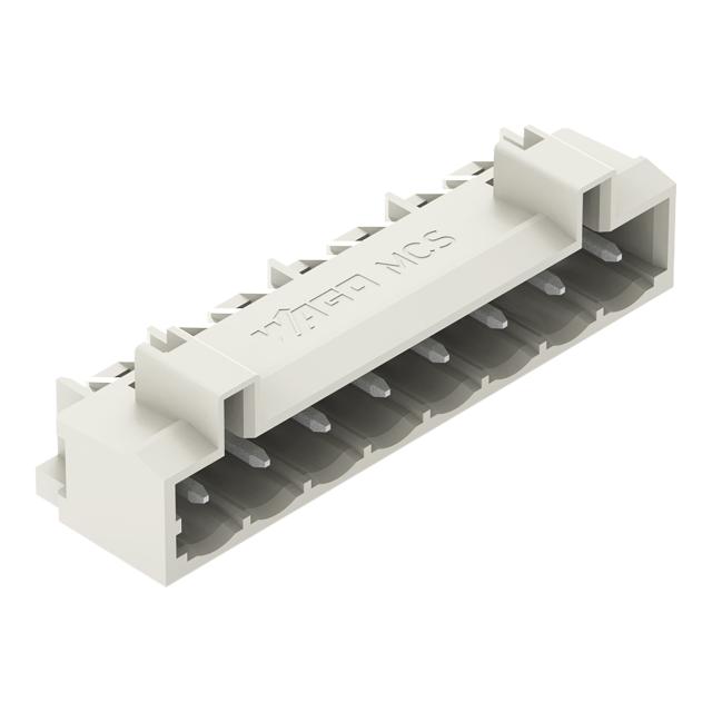 MCS-MIDI Classic wtyk 8-bieg. j-szary raster 5 mm /100szt./ WAGO