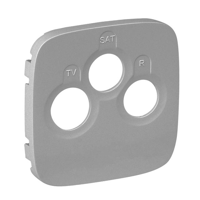 Valena Allure Plakietka Aluminium Gniazda Końcowego Tv-Rd-Sat 754797 LEGRAND