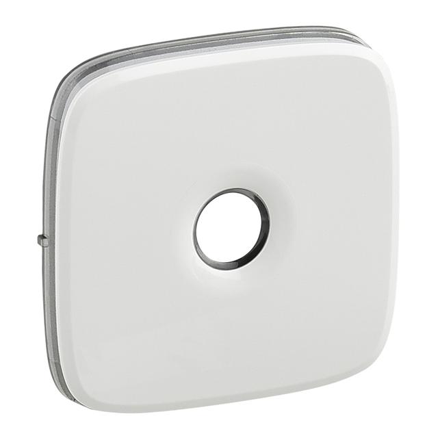 VALENA ALLURE - KLAWISZ BIAŁY ŁĄCZNIKA SCHODOWEGO Z AUTOMATYCZNYM WYŁĄCZNIKAENIEM, Legrand