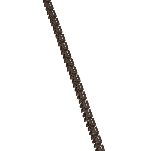 OZNACZNIK 'MEMOCAB' BIAAŁE CYFRY 1 (X600), Legrand