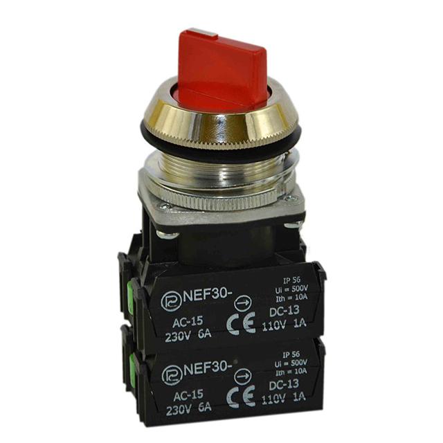 Przycisk NEF30-TPa3X czerwony W0-NEF30-TPA 3X C PROMET