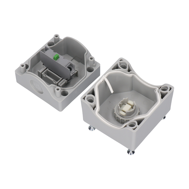 KASETA KOMPLETNA 1-OTWOROWA Z PRZYCISKIEM SAV I 2 PRZEPUSTAMI M20