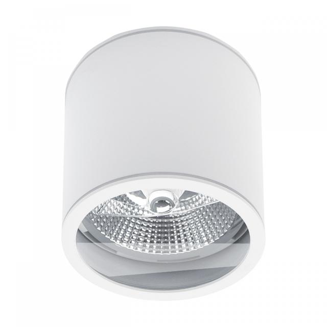Oprawa punktowa hermetyczna CHLOE AR111 NATYNKOWA GU10 250V IP44 118x114mm BIAŁY okrągła Spectrum LE