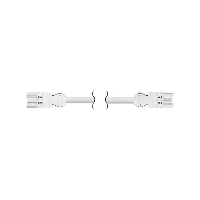 "Simon 480 TS48-CR2050-9 Przewód zasilający 3x2.5mm2 złącze męskie i żeńskie 3-polowe sys. Wieland
