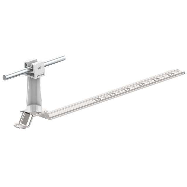 AN-20KP/OH/S-N Uchw.dach.uniw.Z-zatrz. L=42cm,H=7cm /OH/ szary