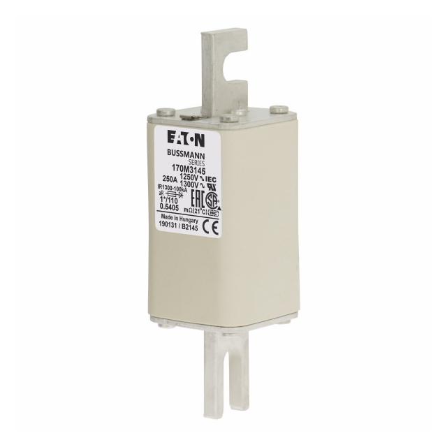 250A 1250V 1*/110 aR INDICATOR FUSE Wkładka szybka 250A AC 1250V rozmiar 1 45x45x138 170M3145 EATON
