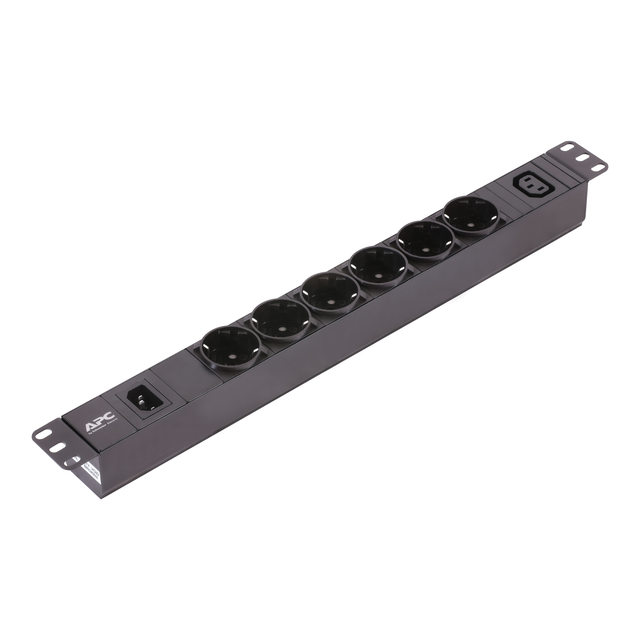 Listwa podstawowa EasyPDU 10A; 1x C13 6x Schuko