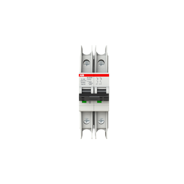 SU202M-Z32 Wyłącznik nadprądowy 10kA 2P Z32A 2CDS272337R0538 ABB