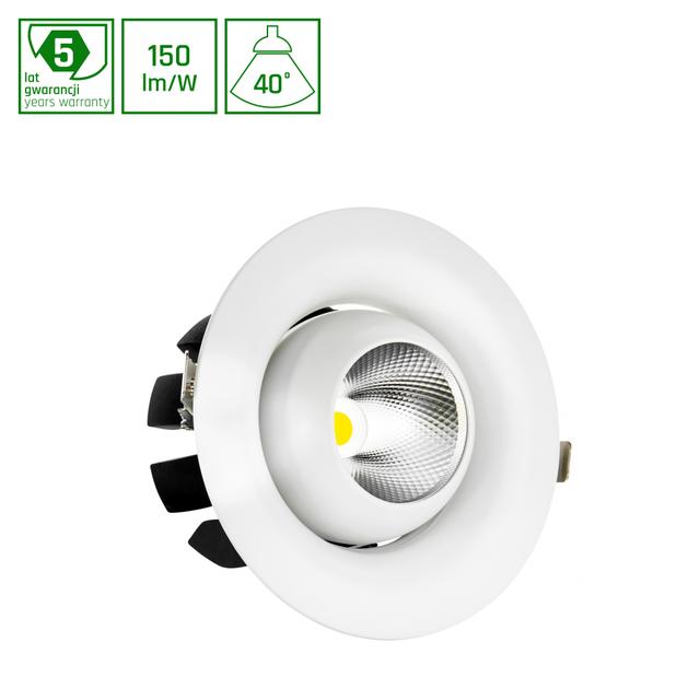 CEL MIRYDA ROUND 840 19,5W 230V 40st White CEL45PRO2084040W