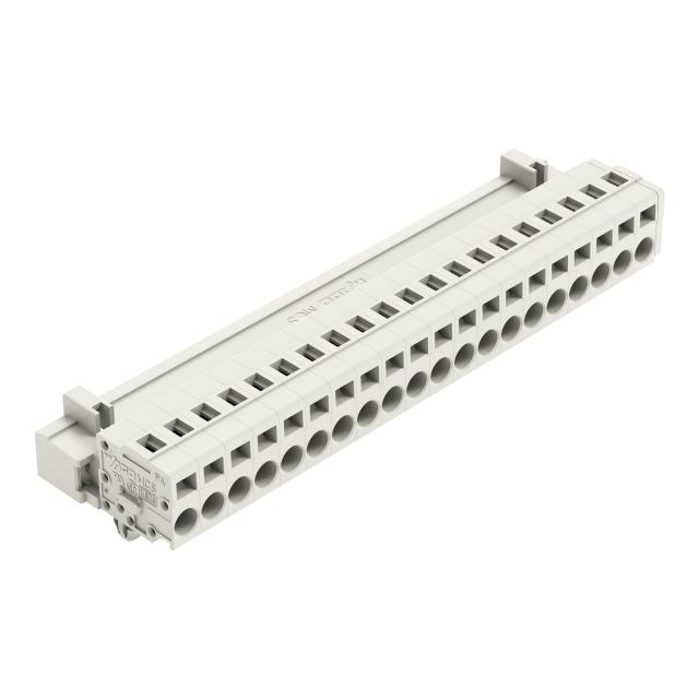 MCS-MIDI Classic wtyk 20-bieg. j-szary raster 5 mm /10szt./ WAGO