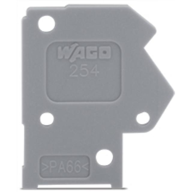 ścianka końcowa niebieska