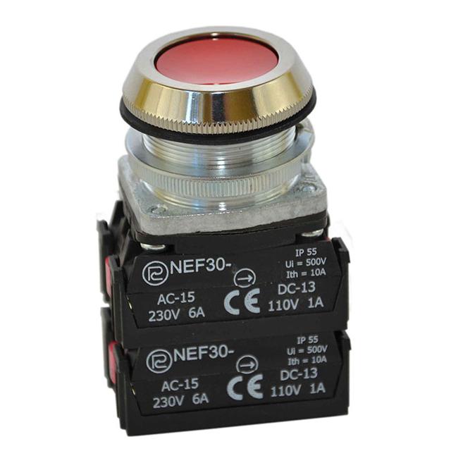 Przycisk NEF30-KX3Y czerwony W0-NEF30-K X3Y C PROMET