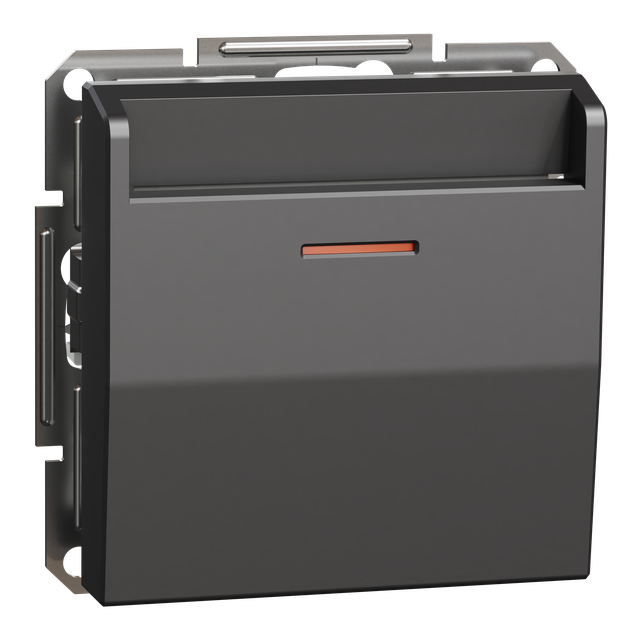 Asfora, łącznik hotelowy (mechaniczny), bez ramki, antracyt