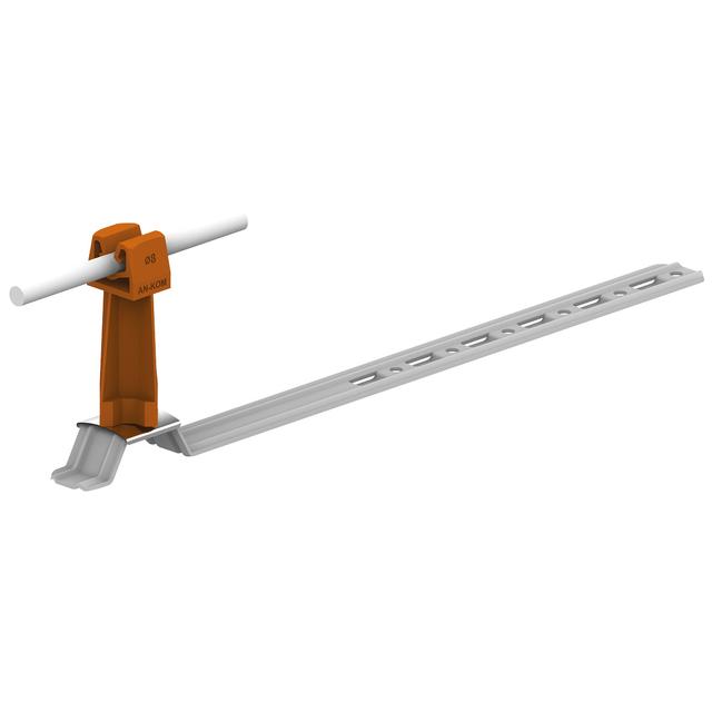 AN-20KP/OG/-N Uchw.dach.uniw.Z-zatrz. L=42cm,H=7cm /OG/ brąz