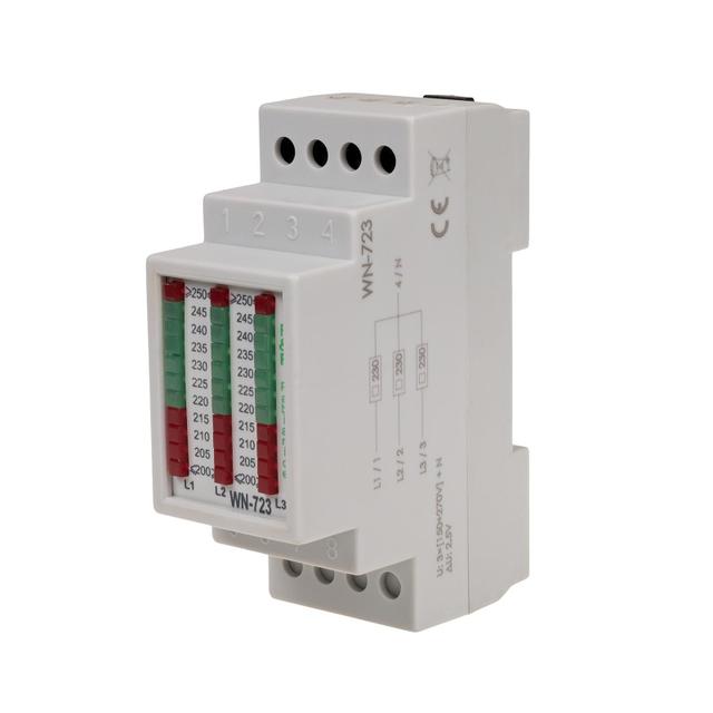 Wskaźnik napięcia trójfazowy 3x400V+ N WN-723 F&F