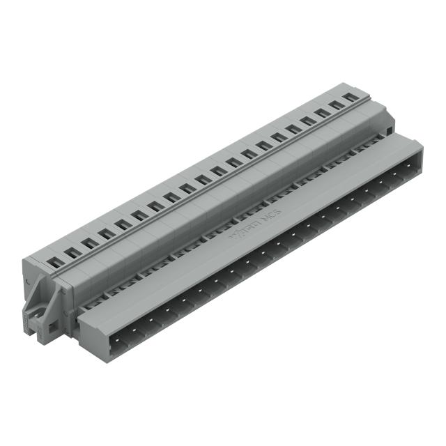 MCS-MIDI Classic wtyk 20-bieg. szary raster 5 mm /10szt./ WAGO
