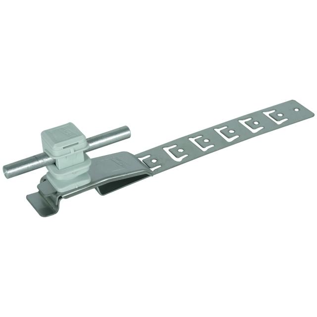 Wspornik dachowy UNIsnap wys. 16 mm, NIRO/ tworzywo, szary