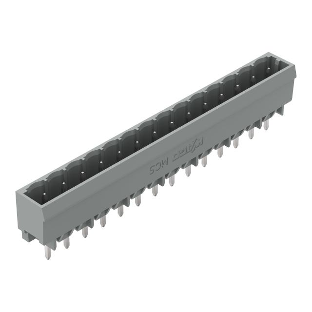 MCS-MIDI Classic wtyk 14-bieg. szary raster 5 mm /50szt./ WAGO