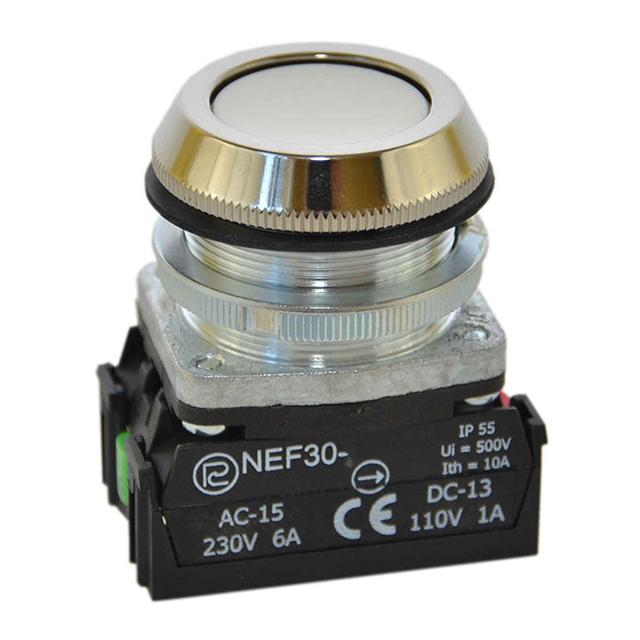 Przycisk NEF30-K2X/W3 biały W0-NEF30-K 2X/W3 B PROMET